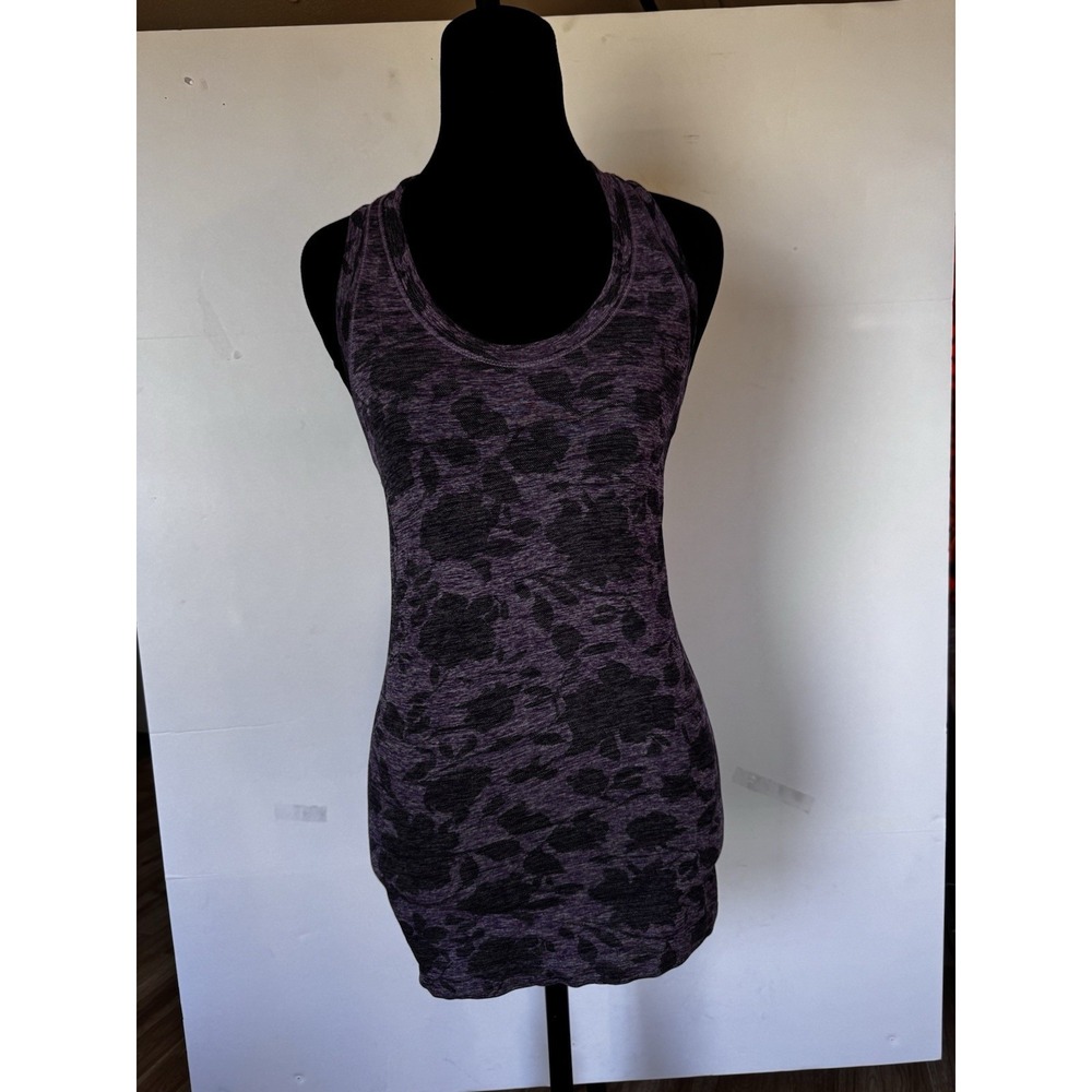 Athleta Women's Momentum Floral Tank Top XS Racerback Activewear Yoga Gym